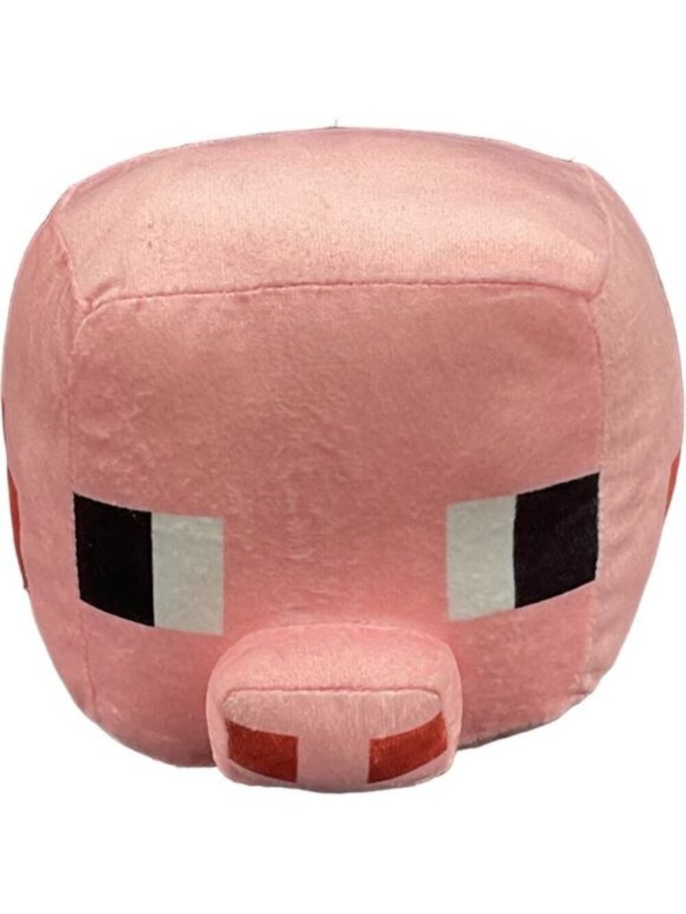 Minecraft Pig Plush Pink Squishy Cube Block Toy Stuffed Animal Video Game